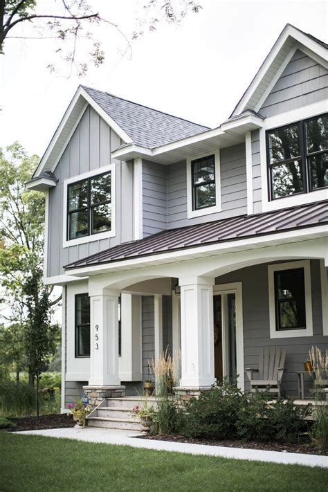 Pin By Kathy Peck On Gray House Exterior In 2020 Gray House Exterior