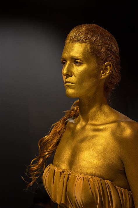 Gold Statue By Elizabethpetroumua On Deviantart