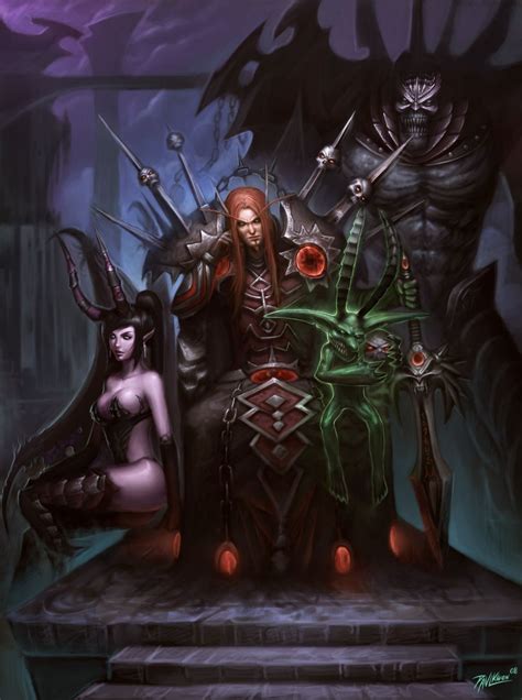 Blood Elf Warlock Warcraft Art Dark Fantasy Art Blood Elf