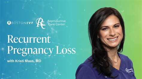 Recurrent Pregnancy Loss Dr Kristi Maas Youtube