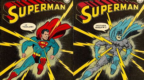 Funny Set Of Comic Art Shows Whos Better Superman Or