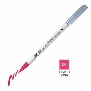 Zig Clean Color Real Brush Marker Pen Reds Ebay