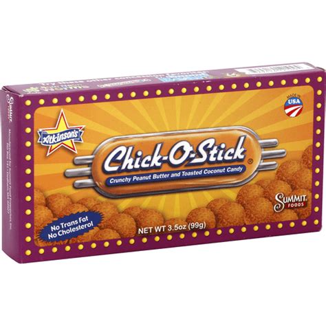 Chick O Stick Chick O Stick Candy Crunchy Peanut Butter And Toasted