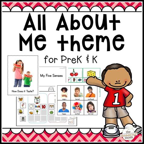 All About Me Theme Pack For Pre Kk The Measured Mom All About Me