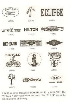 Maker marks identify the manufacturer of the blade. 1000+ images about Maker's Marks on Pinterest | Swords ...