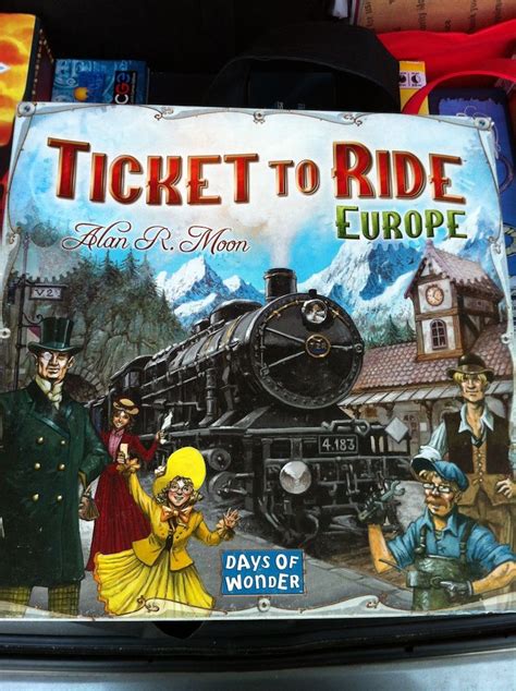 Ticket To Ride Front Ticket To Ride Board Game Box Games Box