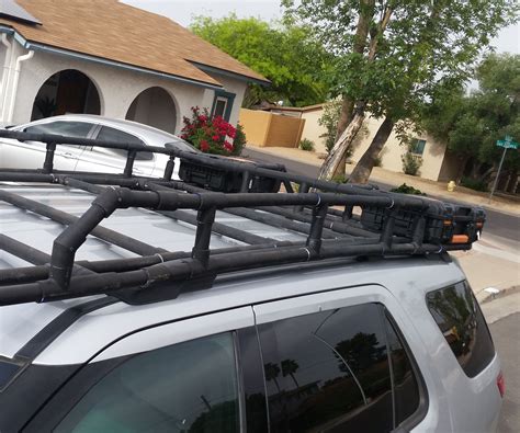 Make repairs or short runs with 2 ft. PVC Toolbox Roof Rack : 7 Steps - Instructables