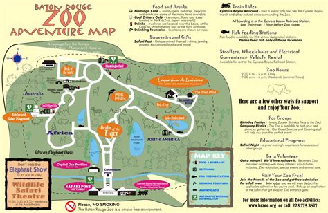 Baton Rouge Zoo Louisiana Vacation Baton Rouge Zoo Zoo Map