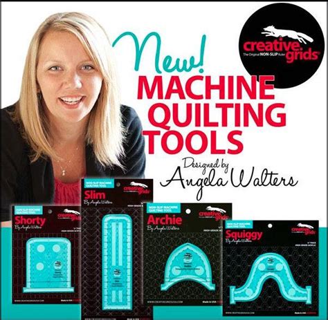 Angela Walters Creative Grids Machine Quilting Rulers Non Etsy