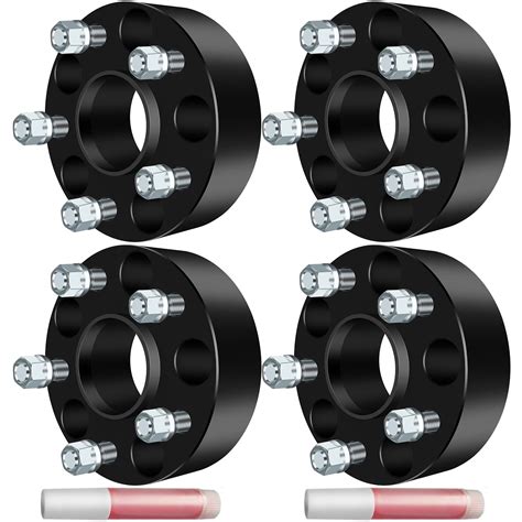 Eccpp 4pcs 50mm 5x127 Hubcentric Wheel Spacers 5 Lugs 2 Inch 5x5 Fits