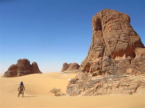The Southern Sahara Of Northern Chad Central Africa Is Strikingly