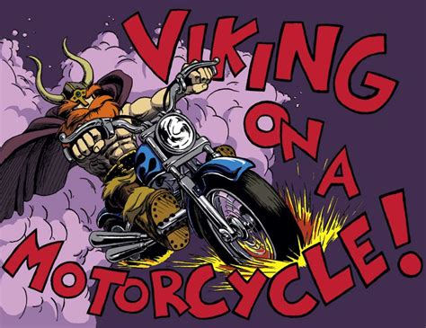 Viking On A Motorcycle By Crazychucky On Deviantart