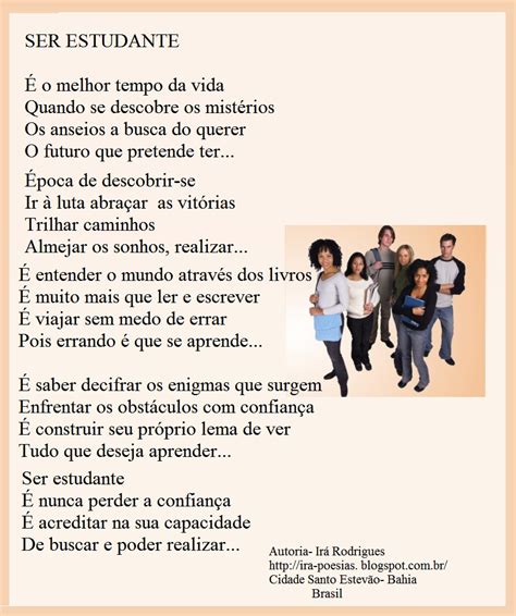 Poesia Do Dia Do Estudante