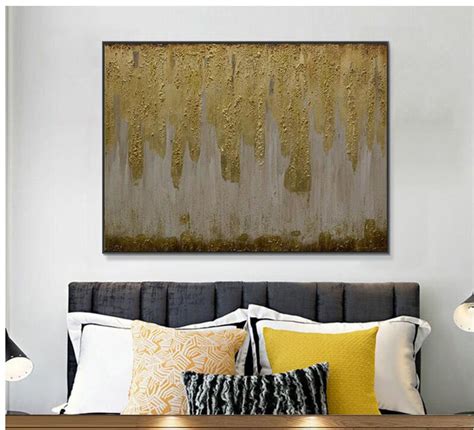 Original Abstract Hand Painted Oil Painting On Canvaslinen Etsy