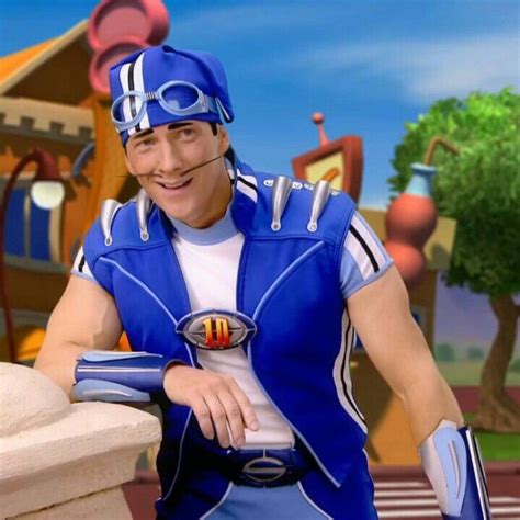 When U Do Something Stupid But He Laughs Cuz Its Cute Lazy Town Sportacus Lazy Town Lazy