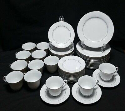 Noritake Tahoe Contemporary Fine China Set Of Pieces Luncheon Set For Ebay