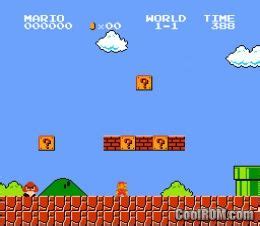 Classic NES - Super Mario Bros. ROM Download for Gameboy Advance / GBA
