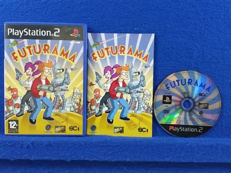 Ps2 Futurama Pal Uk Version Region Converterpal Console Required To