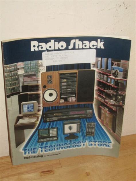 Vintage 1989 Radio Shack Catalog No 432 Electronics Computers