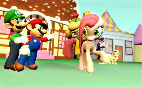 Mario Meets Mlp By Magikeros On Deviantart