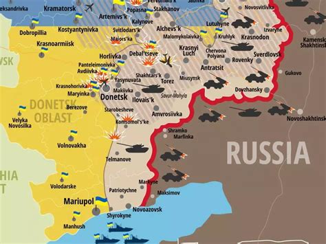 The New Map Of The Ukraine Conflict Is Alarming Business Insider India