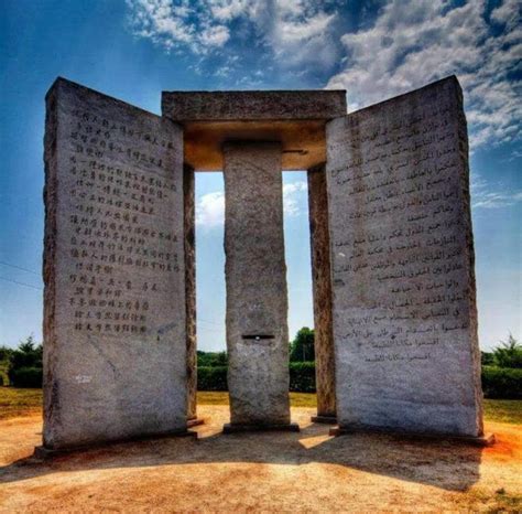 Georgia Guidestones One Of The Greatest Mystery Mysterioustrip