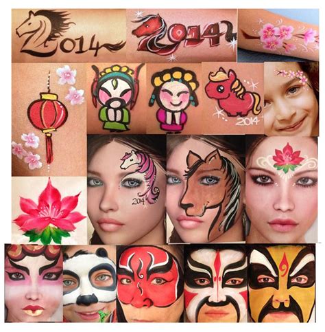 31 Best Images About Chinese New Year Face Paint On Pinterest