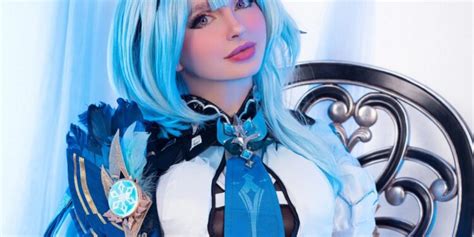 Mira El Sensual Cosplay Del Personaje De Eula Del Videojuego Genshin