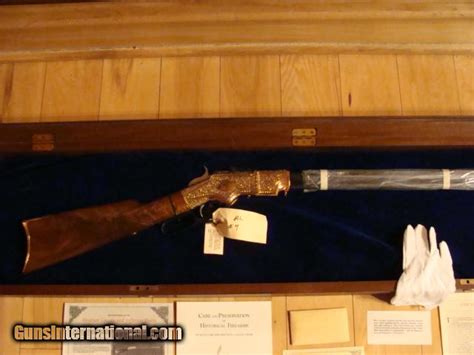 President Abraham Lincoln Henry Repeating Rifle 7 Of 250 Us