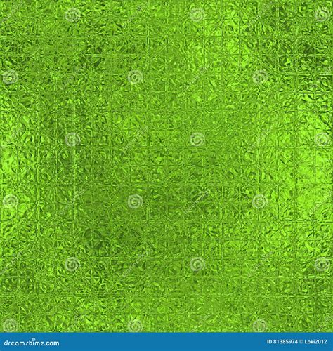 Green Foil Seamless Texture Stock Photography