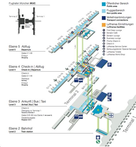 Munich Airport Map Gate L