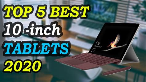 5 Best 10 Inch Tablets 2020 Youtube