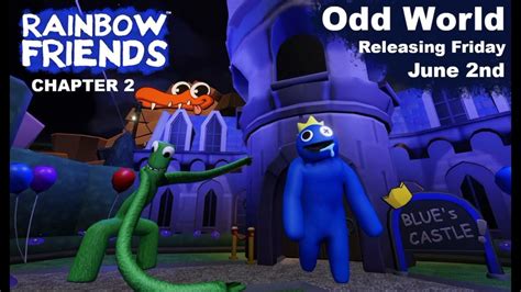 Rainbow Friends Chapter 2 Oddworld Announced Youtube