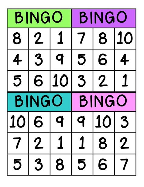 Grade 1 Moves Notation Bingo Worksheet