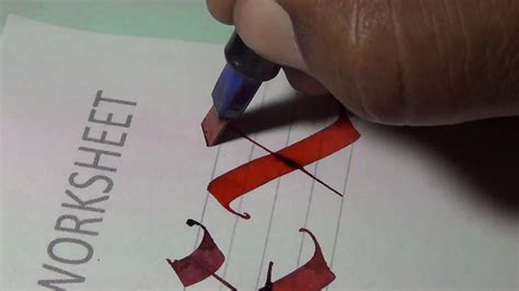 Maybe you would like to learn more about one of these? GOTHIC CALLIGRAPHY TUTORIAL (x, y, z) | Art & Calligraphy ...