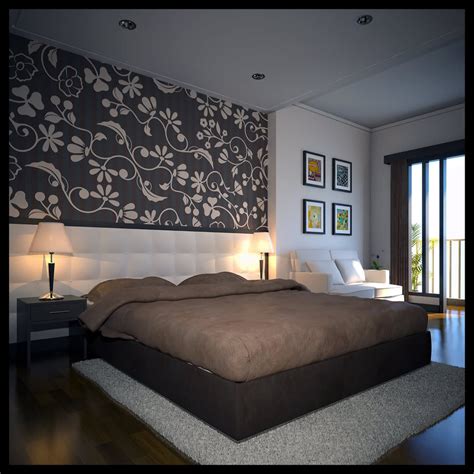 Installed on the four walls is a. 25 Best Modern Bedroom Designs