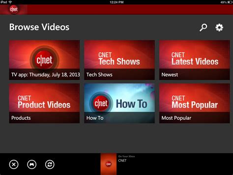 Cnet Launches Xbox Smartglass Experience For Its Xbox 360 App Xbox Wire