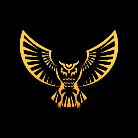 Premium Vector Luxury Gold Owl Logo Design Vector