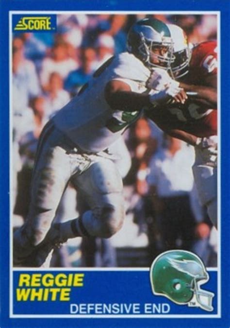 To show more matches, change the results per page value above. 1989 Score Reggie White #92 Football Card Value Price Guide