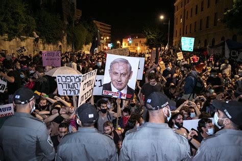 تدابیر شدید امنیتی در آستانه تظاهرات گسترده علیه نتانیاهو ایرنا
