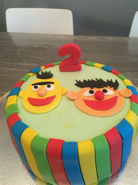 Bert And Ernie Cake Cakes For Boys Cake Decorating Sesame Street