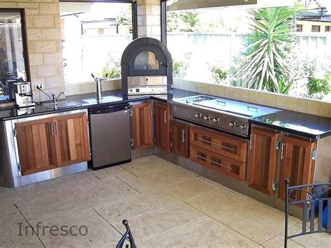 Best Outdoor Kitchen Cabinets For Cedar Doors And Alfresco Kitchens