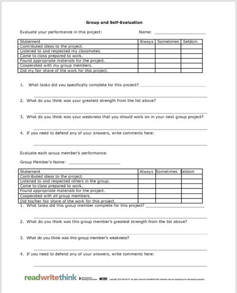 evaluation forms ms office documents