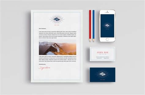 Download Download Business Stationery Mock Up for free | Business stationery, Free psd, Free graphic