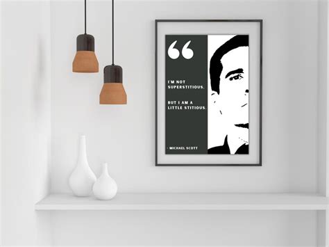 Michael Scott Quotes Wall Art The Office Show The Office Etsy