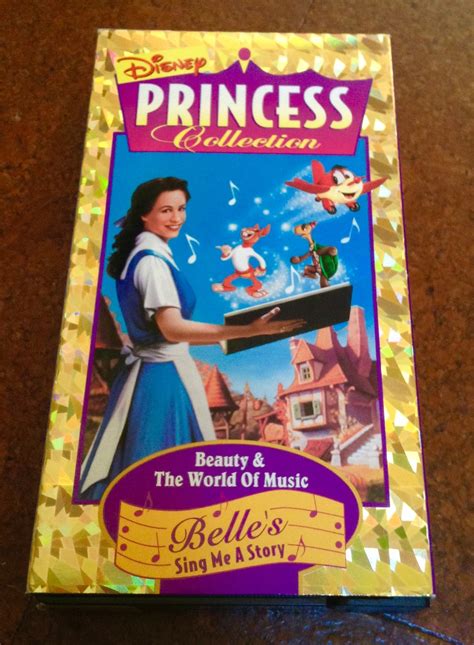 Disneys Princess Collection Belles Sing Me A Story Vhs Video Tape Vhs Tapes