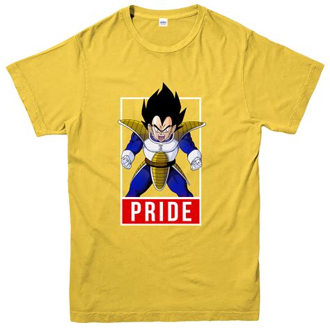 Hoodies, shirts, jackets, accessories & more. Vegeta Pride T-shirt, Dragon Ball Z Festive Design Tee Top ...
