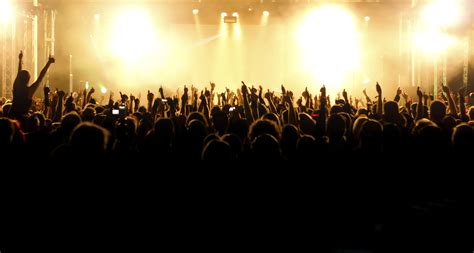 Free Download Concert Stage Wallpaper Concert Crowd From Stage