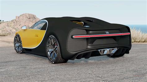 Bugatti Chiron 2016 V20 для Beamng Drive