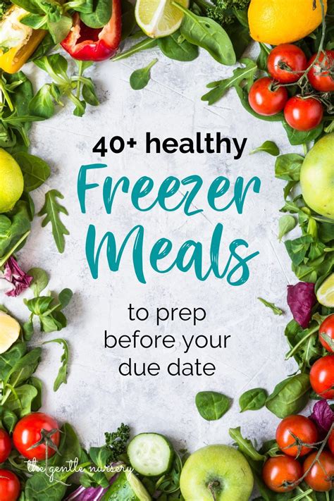 Healthy Freezer Meals For Postpartum Prep Before Your Due Date